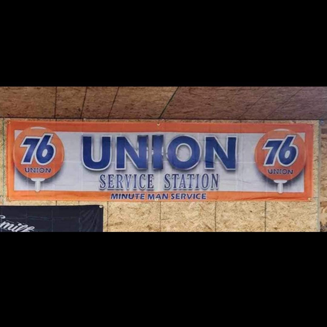 Union 76 Gas Station Banner: Vintage Mancave Garage Decor - Etsy