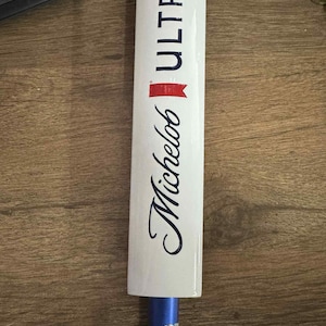 NEW Michelob ULTRA Beer Tap Handle – Sleek Bar Decor – 12” Tall – New (No Box) – Man Cave, Home Bar, Kegerator