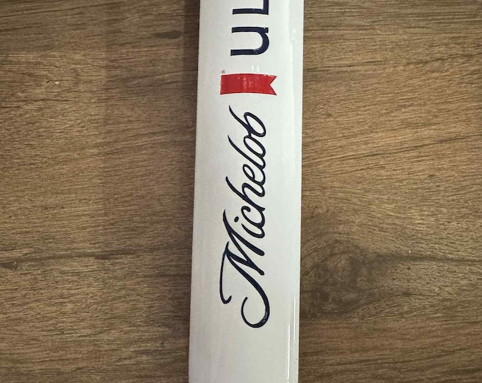 NEW Michelob ULTRA Beer Tap Handle – Sleek Bar Decor – 12” Tall – New (No Box) – Man Cave, Home Bar, Kegerator