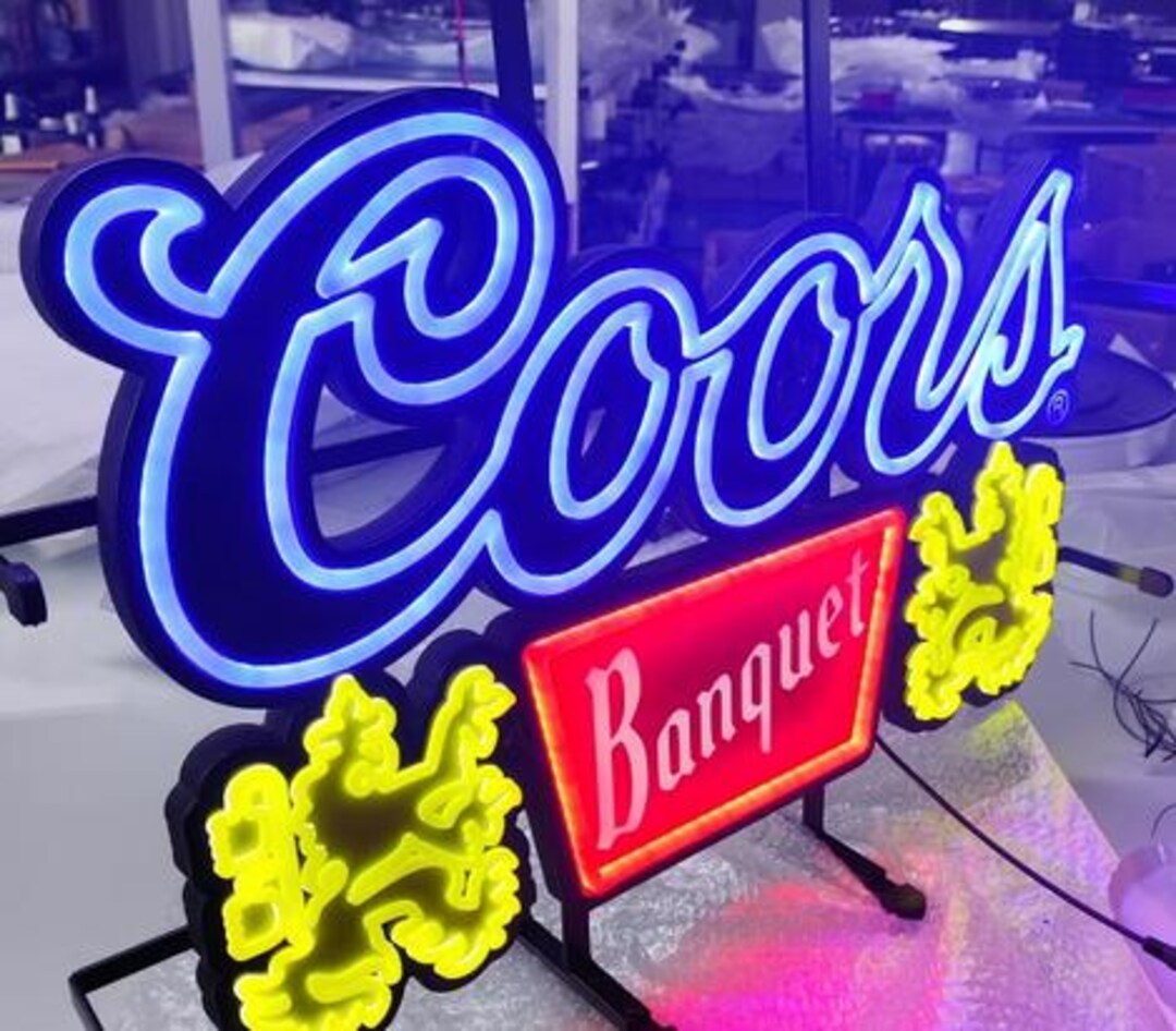 Coors・ネオンサイン Coors Banquet LED Neon Sign – 17