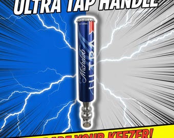 NEW Michelob Ultra Mini Can Beer Tap Handle – Aluminum Style Bar Tap Marker