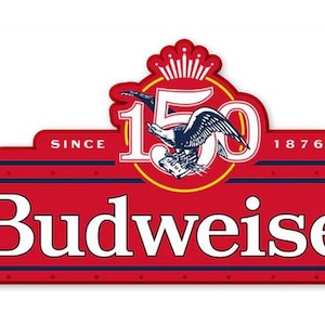 Budweiser Sign - Etsy
