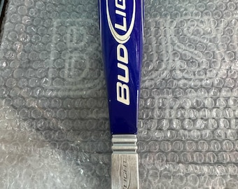 Used Bud Light Beer Tap Handle - Classic Bar Memorabilia