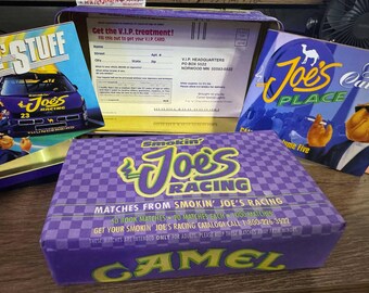Smoking Joe's Racing Matchbooks Retro 1000 Matches 50 Books Vintage