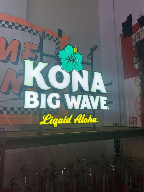 Kona Big Wave Iconic LED Sign – 22