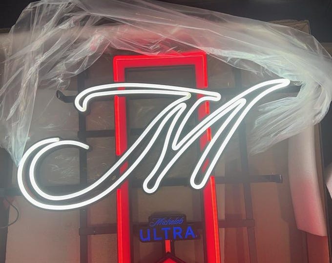 Michelob Ultra Neon Sign 20x18 – LED Beer Light Bar Man Cave Wall Decor