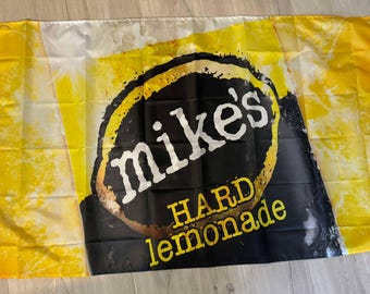 Mike's Hard Lemonade Banner – 3'x5' – Bold and Vibrant Design