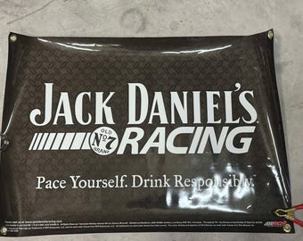 2006 Jack Daniel’s Racing RCR Banner – 18"x25" – NASCAR Collectible