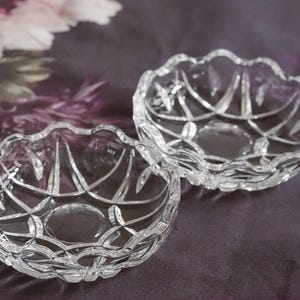 Kleines glasschälchen set