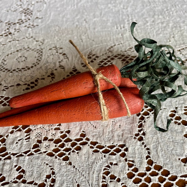 Wooden Carrots Bundle