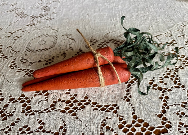 Wooden Carrots Bundle image 1