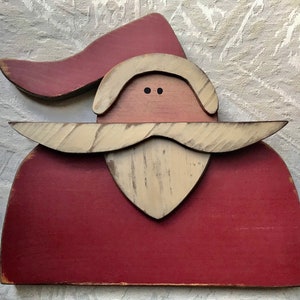 Wooden Santa image 1