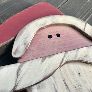 Wooden Santa image 3