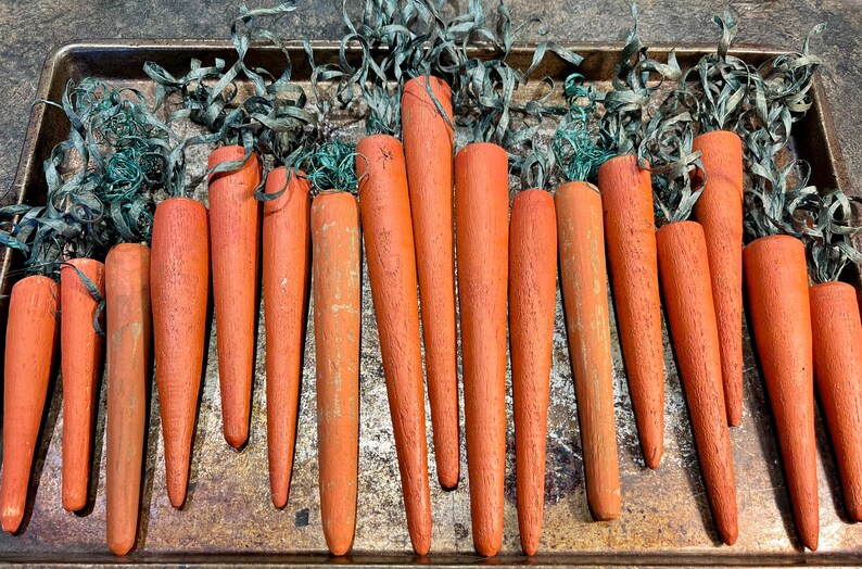Wooden Carrots Bundle image 8