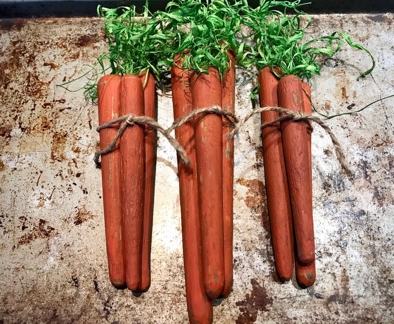 Wooden Carrots Bundle image 3