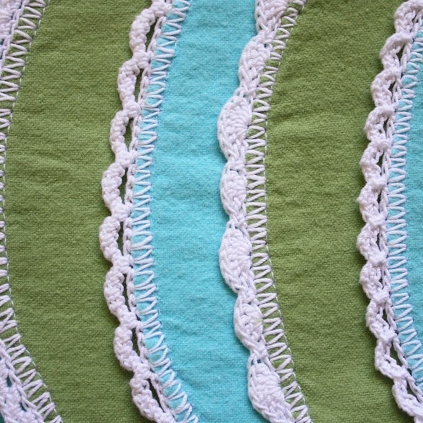 Nursery Favorites - ePattern for Crochet Edges for Baby Blankets and Burp Cloths