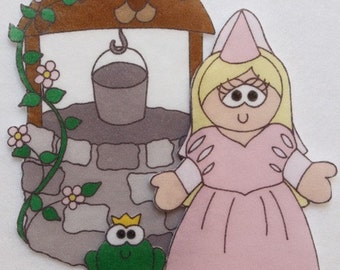 Happily Ever After - ePattern for Print and Play Felt Figures