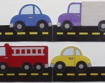 Hit the Road - Patrón electrónico para imprimir y jugar con figuras de fieltro