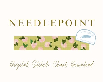 Peachy Keychain Pattern – PDF Digital Download Canvas
