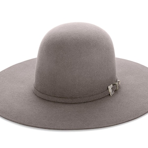 Grey Felt Cowboy Hat - Etsy display picture 1