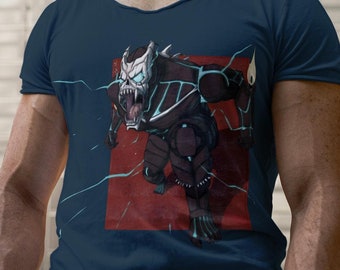 Feel the Power: Kaiju No. 8 Unisex Cotton Crew Tee Embrace the Monster