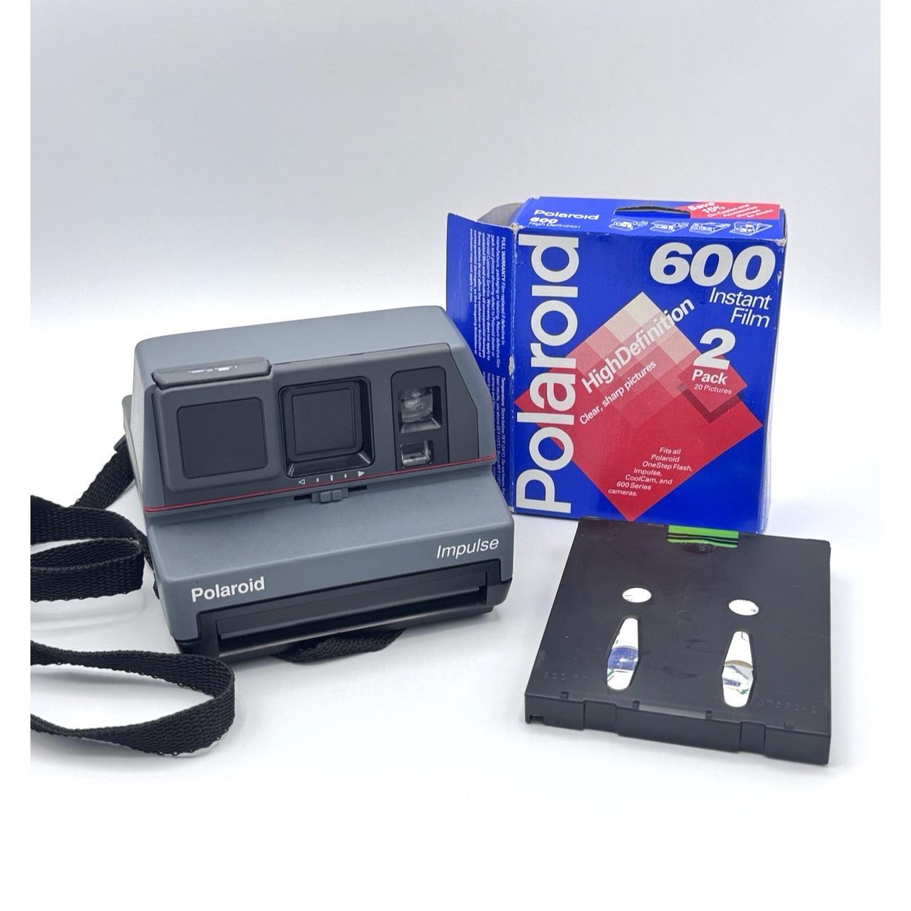 Polaroid Impulse 600 Instant Film Camera Film Box Untested 1995