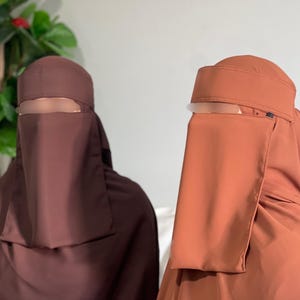 ACHETEZ-EN 1 ensemble niqab et hijab de style saoudien gratuits, code B1GET1