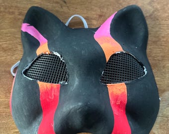 Cheap therian/furry mask.
