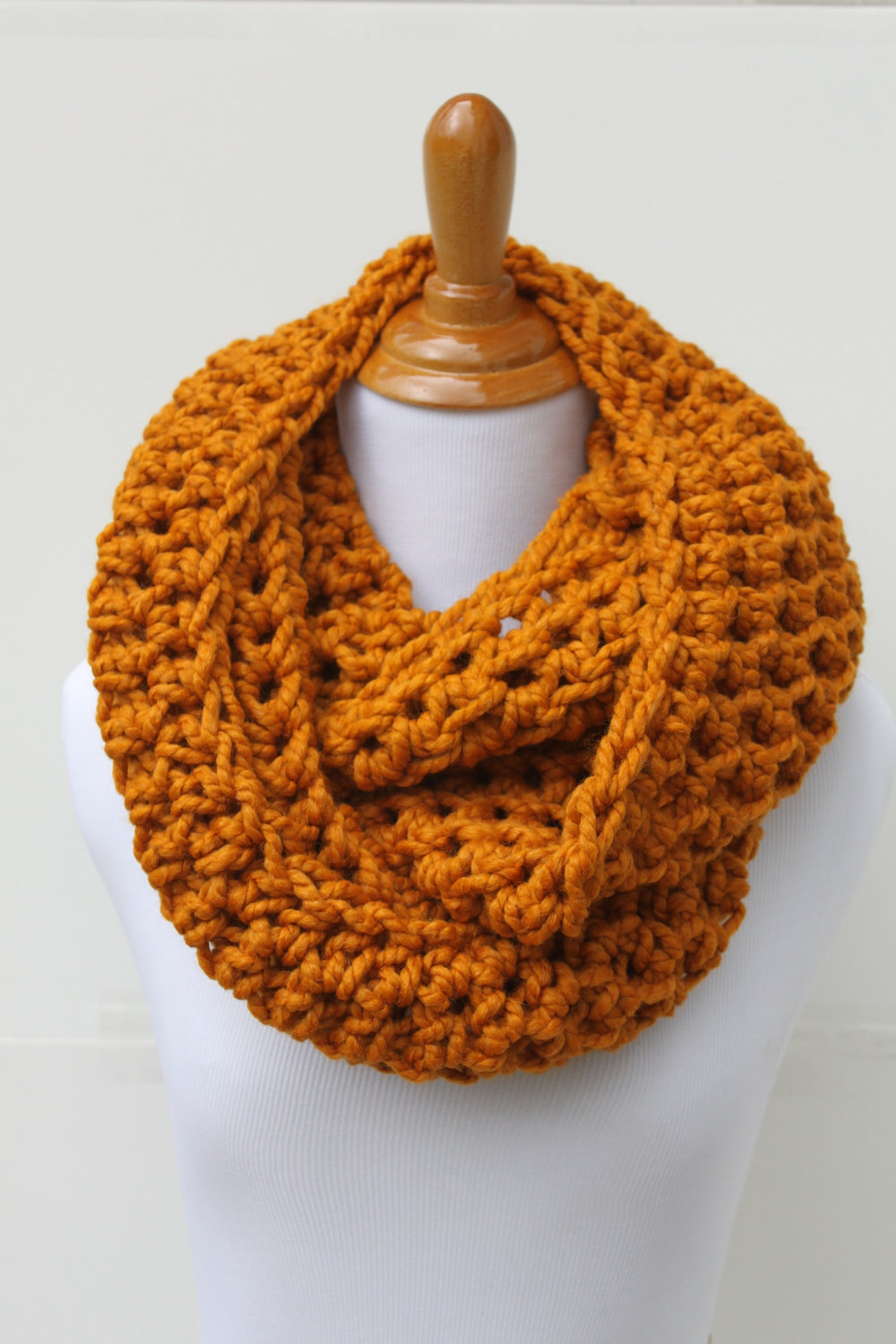 Circle Scarf Chunky Scarf Snood Loop Scarf Infinity Scarf Etsy