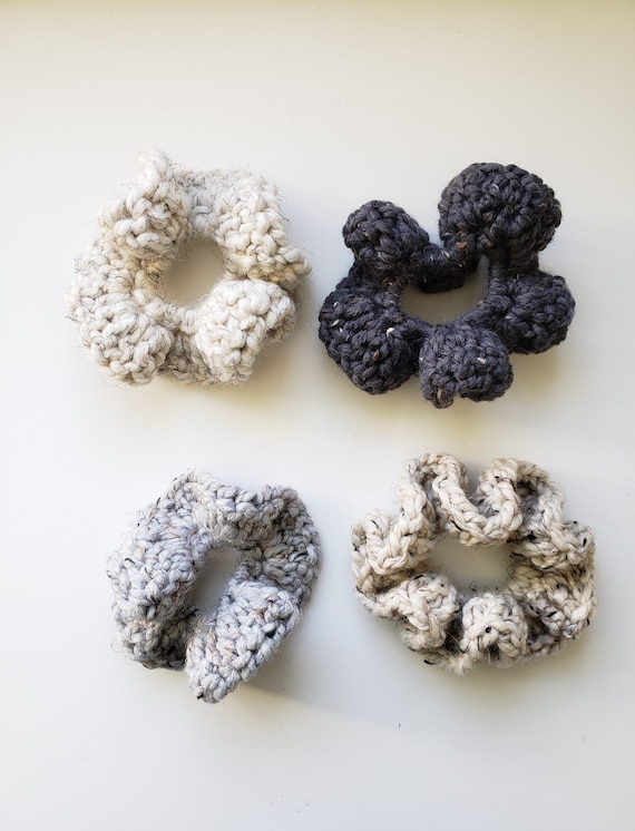 Scrunchie B1g1 Free Crochet Scrunchie Handmade Scrunchie Etsy