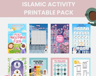 Mini Muslimah Fun Activity Book
