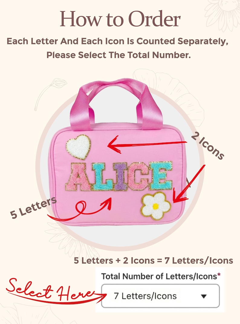 Personalized Lunch Box Bag Custom Lunchbox with Patches School Kids Nylon Chenille Letter Lunch Bag Insulated cooler Back to School Bento image 11