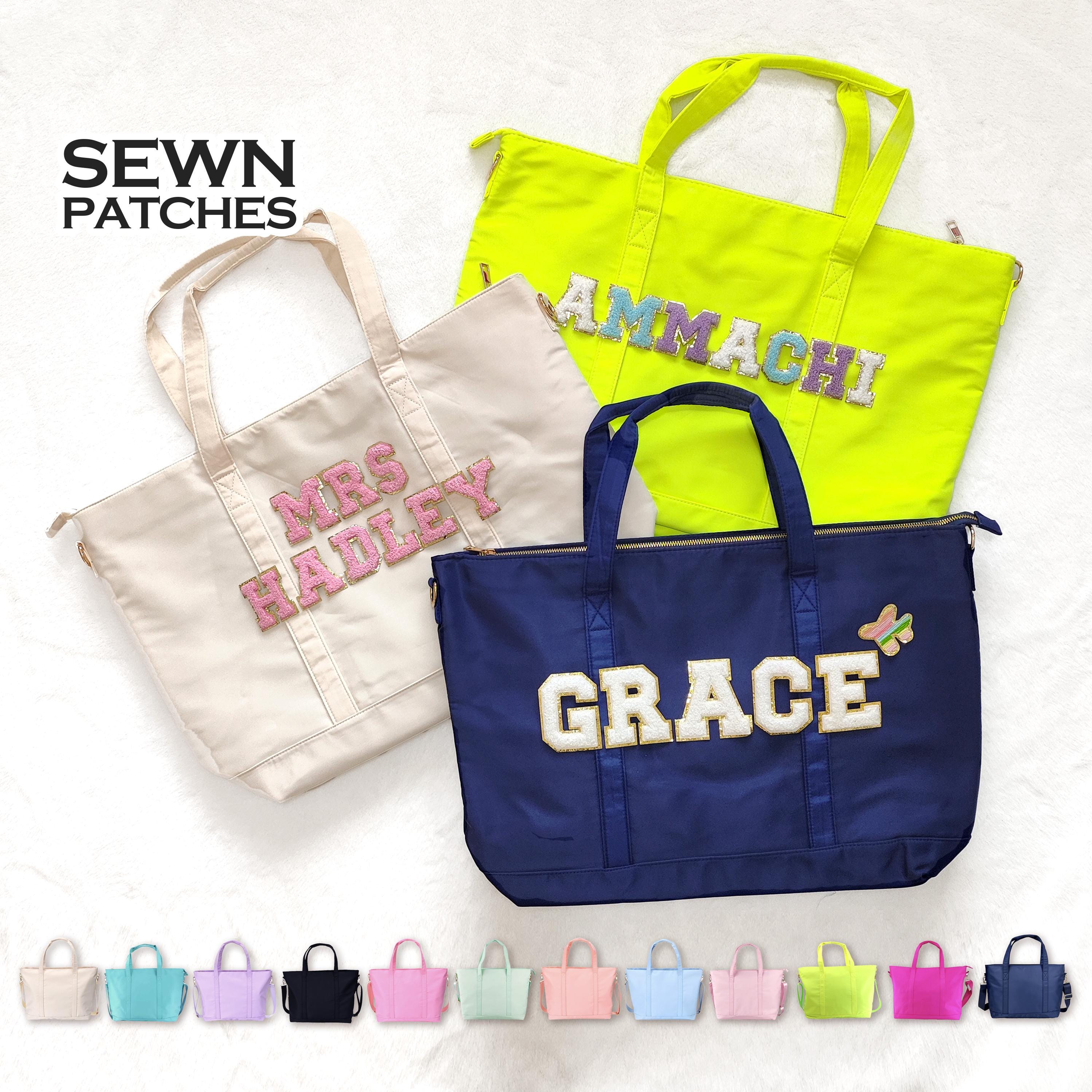 バッグ PATCHES TOTE BAG MEDIUM Tote Bag With Patches - Etsy