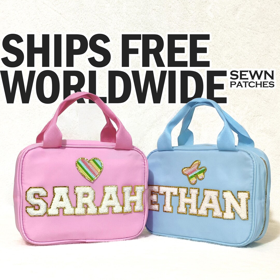 Personalized Lunch Box Bag Custom Lunchbox School Kids Nylon Lunch Bag ...