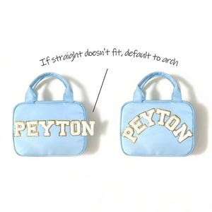 Personalized Lunch Box Bag Custom Lunchbox With Patches for School Kids ...