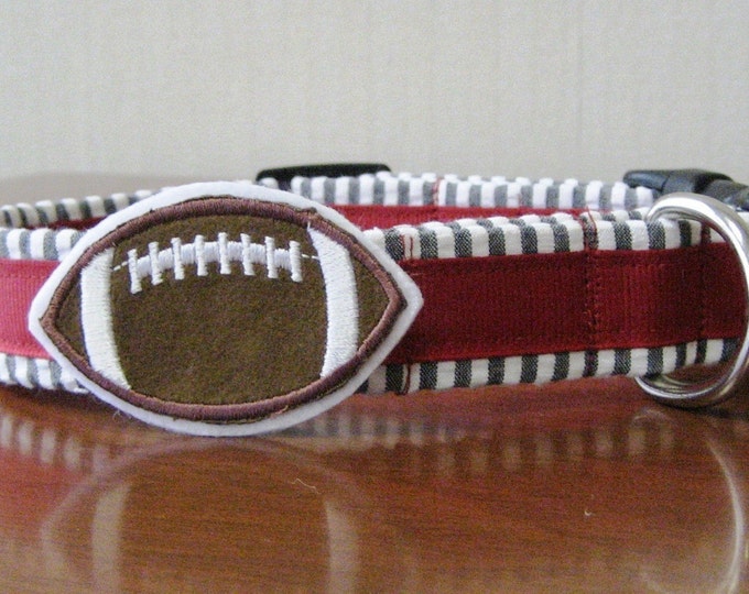 University of South Carolina Custom Seersucker Dog Collar for Etsy
