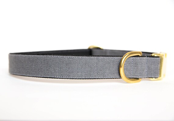 linen dog collar