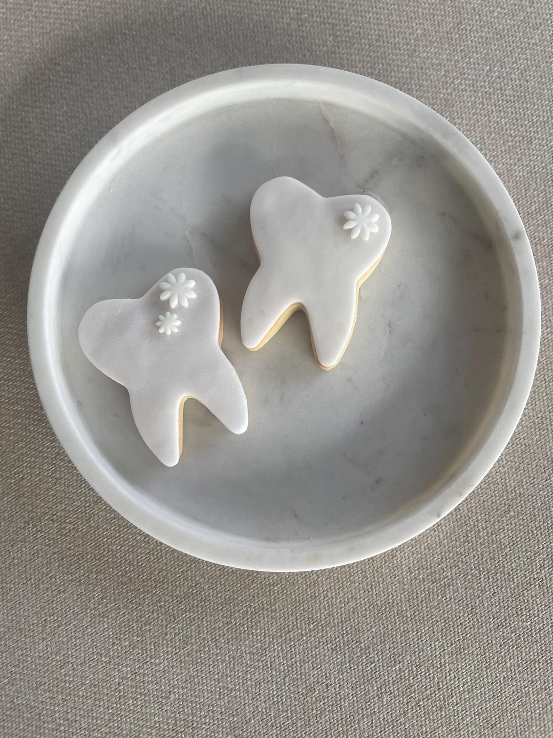 Cookies for the Tooth Party/tooth Cookies With and Without Decoration ...