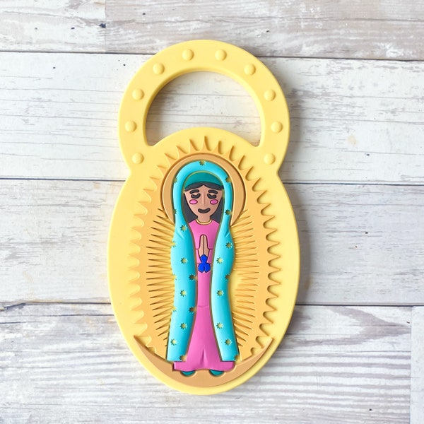 Silicone Teether Our Lady of Guadalupe