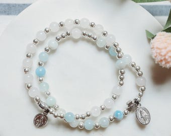Best Friend Decade Set: Sts. Cosmas & Damien (Blue)