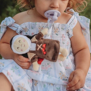 Catholic Pacifier Soft Toys | St. Therese Doll | Pacifier Plush Toy