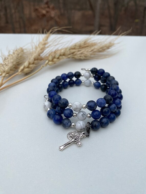 Rosary bracelet best sale etsy