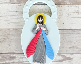 Baby Teether: Divine Mercy