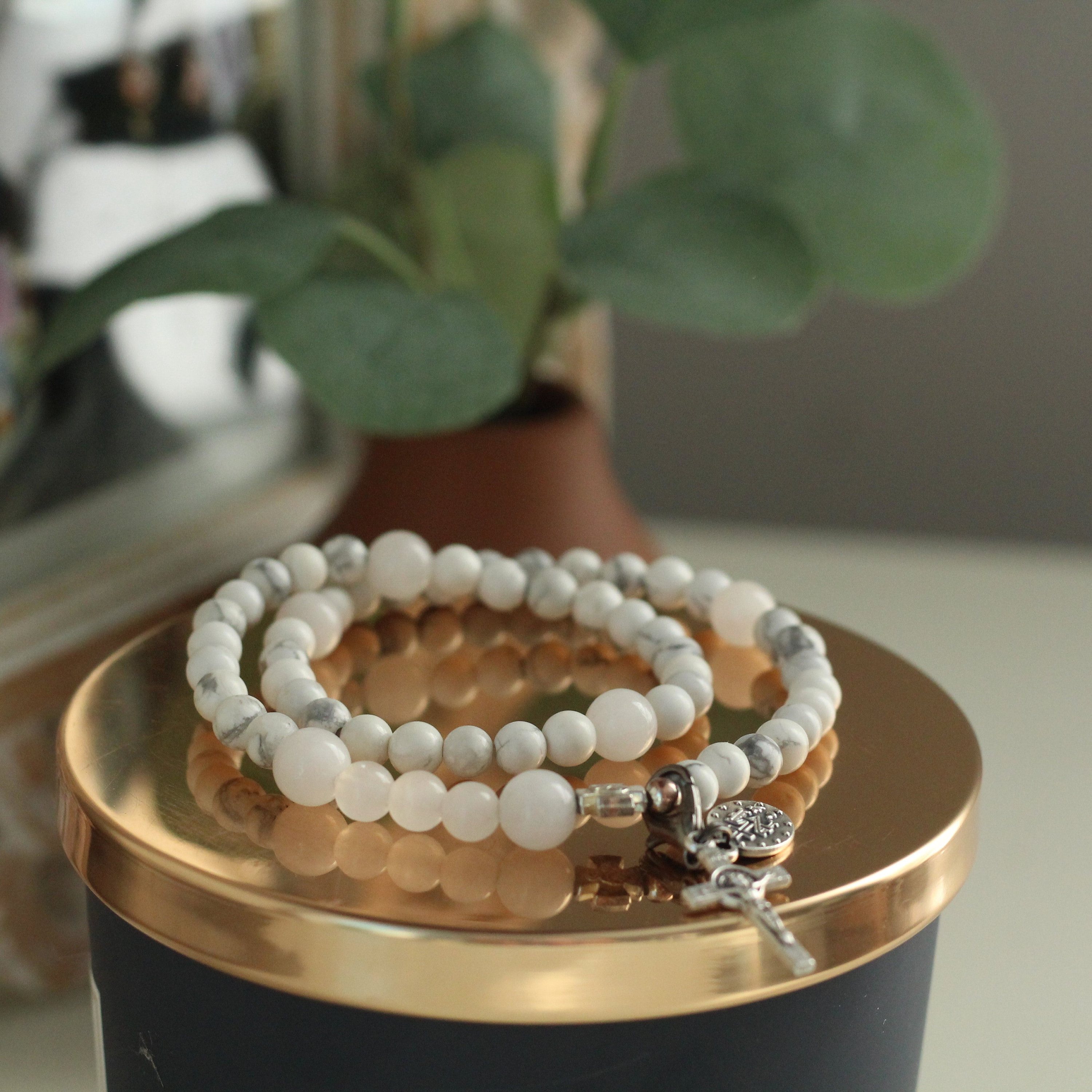 Stretch and wrap rosary on sale bracelet