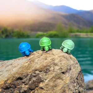 Fruit-Scented Turtle Soaps – All-Natural, Kid-Friendly, Fun Bath Soaps Perfect for Sensitive Skin & Gift Sets