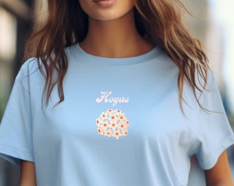 Hoya Bloom Shirt Hoya Carnosa Pflanze T-Shirt Geschenk für Frauen Shirt Pflanzenliebhaber Geschenk Good Vibes Männer Shirt Seltenes Hoya Zimmerpflanzengeschenk