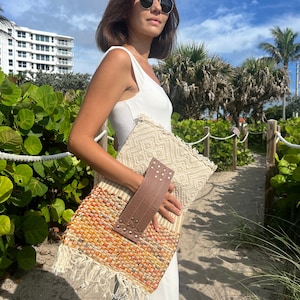 Ethnic Cotton Unique Clutch: Handcrafted Style for Every Occasion