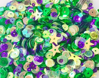 Sequin Mix “Toxic” perfect for Shaker cards, embellishments, crafting and scrapbooking