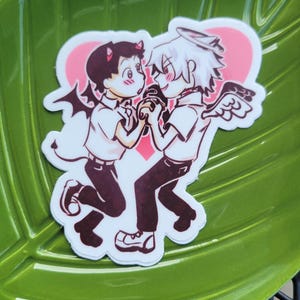 Pegatinas de EVA Angel x Devil Shinji y Kaworu