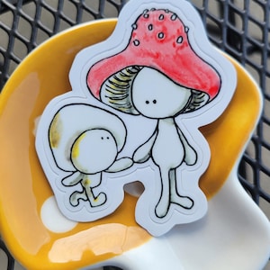 Adesivos Mushi Reminders Mushroom Buds
